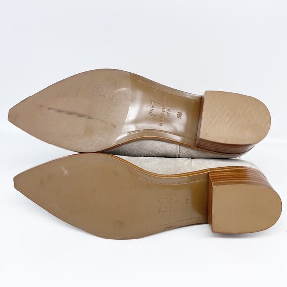 Marc Fisher Women's Yikalo Suede Leather Chelsea Bootie Taupe Size 9 M - Picture 8 of 15